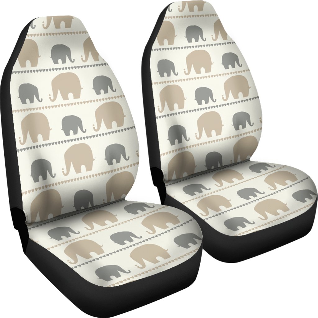 Elephant Cute Universal Fit Car Seat Covers