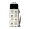 Elephant Cute Wallet Phone Case