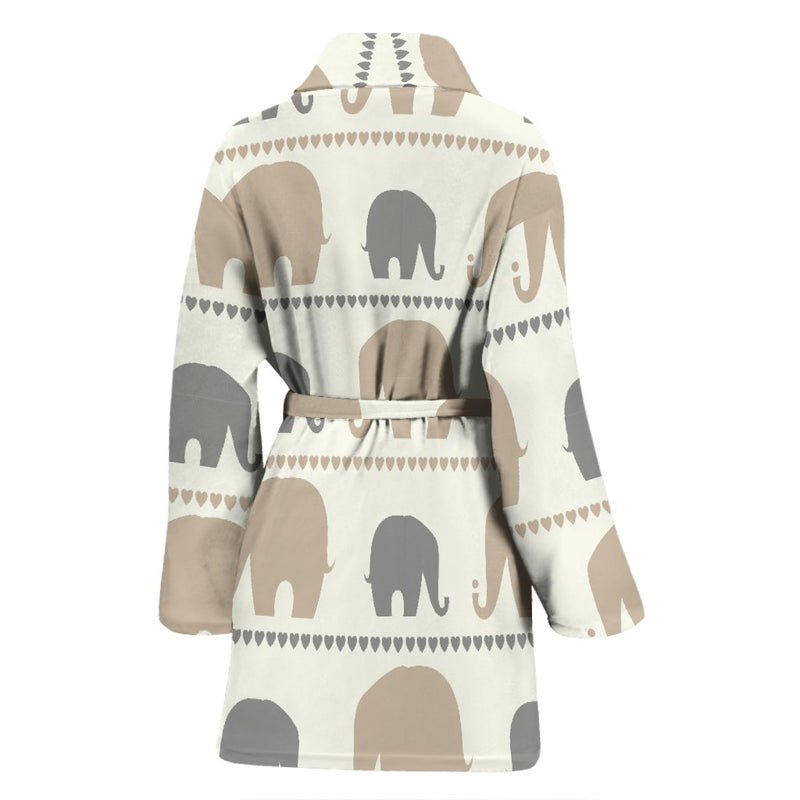 Elephant Cute Women Bath Robe