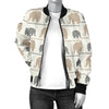 Elephant Cute Women Casual Bomber Jacket