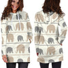 Elephant Cute Women Hoodie Dress