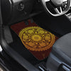 Elephant Gold Mandala Car Floor Mats