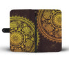 Elephant Gold Mandala Wallet Phone Case