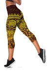 Elephant Gold Mandala Women Capris