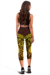 Elephant Gold Mandala Women Capris