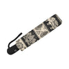 Elephant Hansa Lotus Pattern Automatic Foldable Umbrella