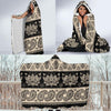 Elephant Hansa Lotus Pattern Hooded Blanket-JORJUNE.COM