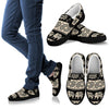 Elephant Hansa Lotus Pattern Men Slip On Shoes