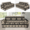 Elephant Hansa Lotus Pattern Sofa Slipcover-JORJUNE.COM