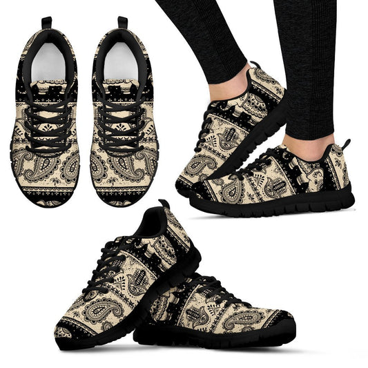 Elephant Hansa Lotus Pattern Women Sneakers