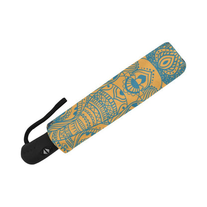 Elephant Indian Automatic Foldable Umbrella