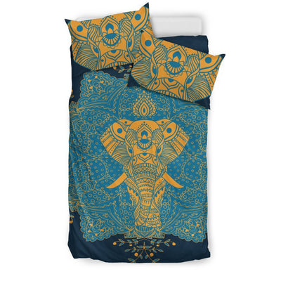 Elephant Indian Duvet Cover Bedding Set