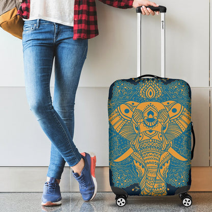 Elephant Indian Luggage Cover Protector