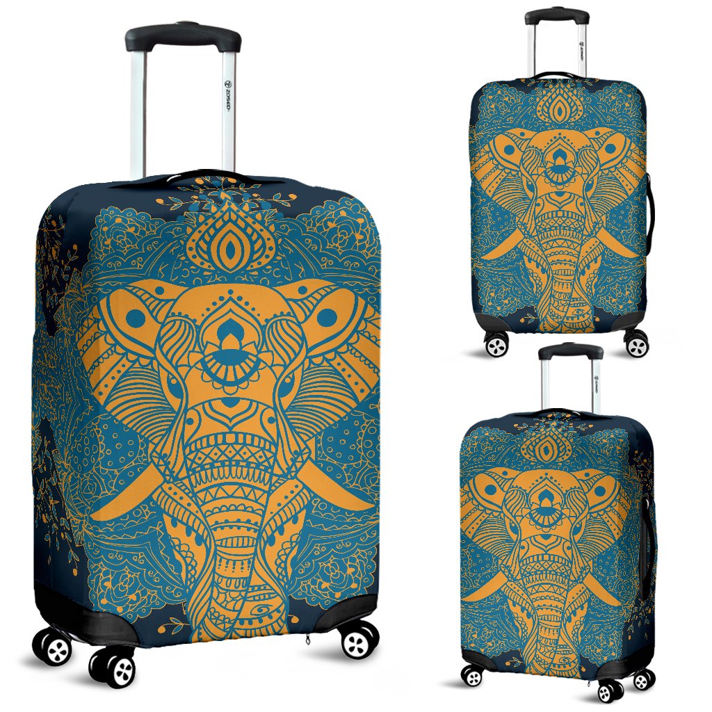 Elephant Indian Luggage Cover Protector