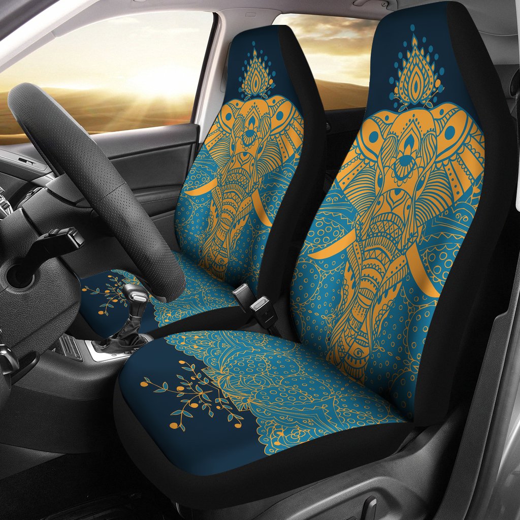 Elephant Indian Universal Fit Car Seat Covers