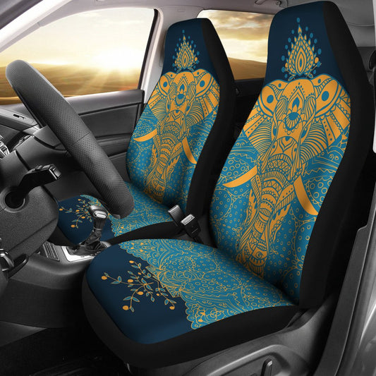 Elephant Indian Universal Fit Car Seat Covers