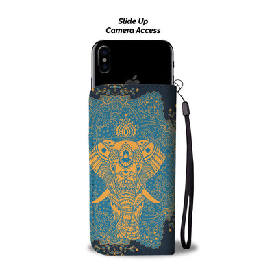 Elephant Indian Wallet Phone Case