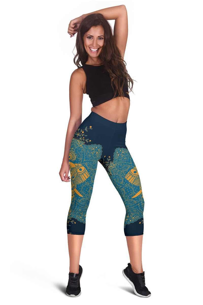 Elephant Indian Women Capris