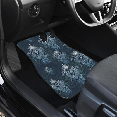 Elephant Mandala Front and Back Car Floor Mats