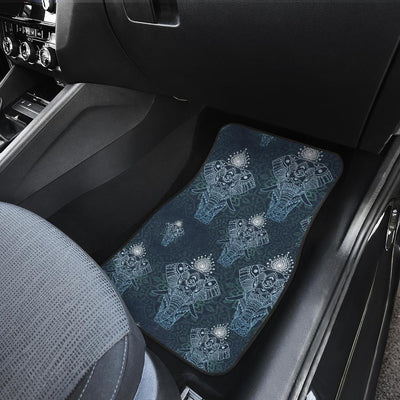 Elephant Mandala Front and Back Car Floor Mats