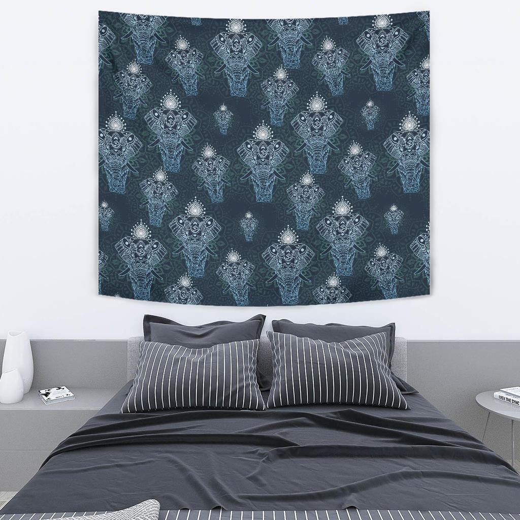 Elephant Mandala Tapestry