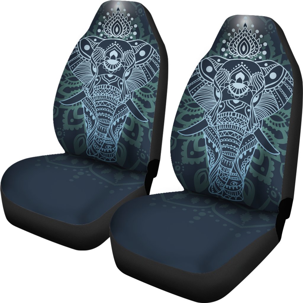 Elephant Mandala Universal Fit Car Seat Covers
