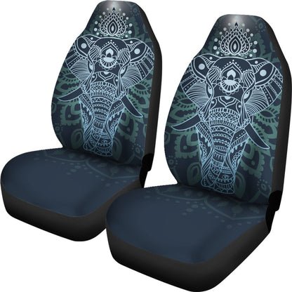 Elephant Mandala Universal Fit Car Seat Covers