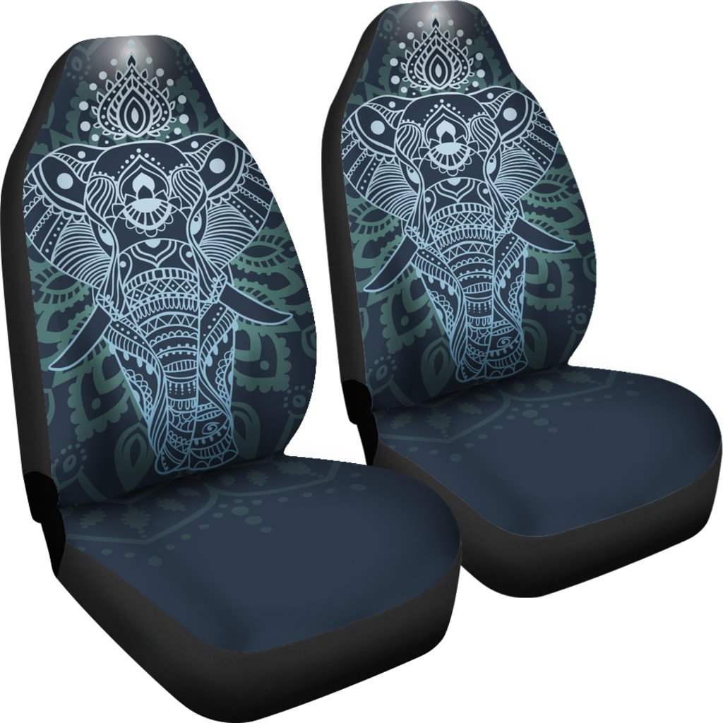 Elephant Mandala Universal Fit Car Seat Covers