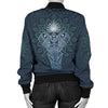 Elephant Mandala Women Casual Bomber Jacket