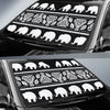 Elephant Pattern Car Sun Shade-JorJune