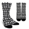 Elephant Pattern Crew Socks