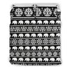 Elephant Pattern Duvet Cover Bedding Set