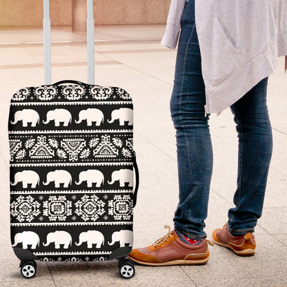 Elephant Pattern Luggage Cover Protector