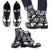 Elephant Pattern Men Leather Boots