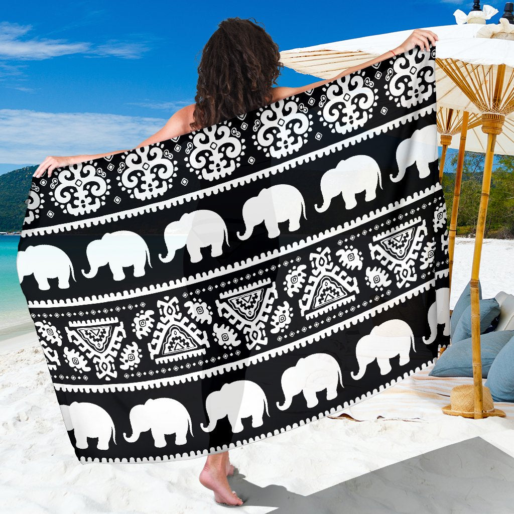 Elephant Pattern Sarong Pareo Wrap