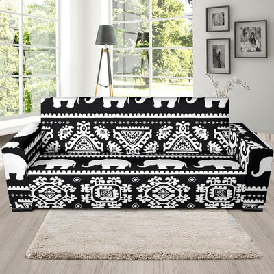 Elephant Pattern Sofa Slipcover-JORJUNE.COM