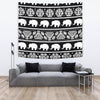 Elephant Pattern Tapestry