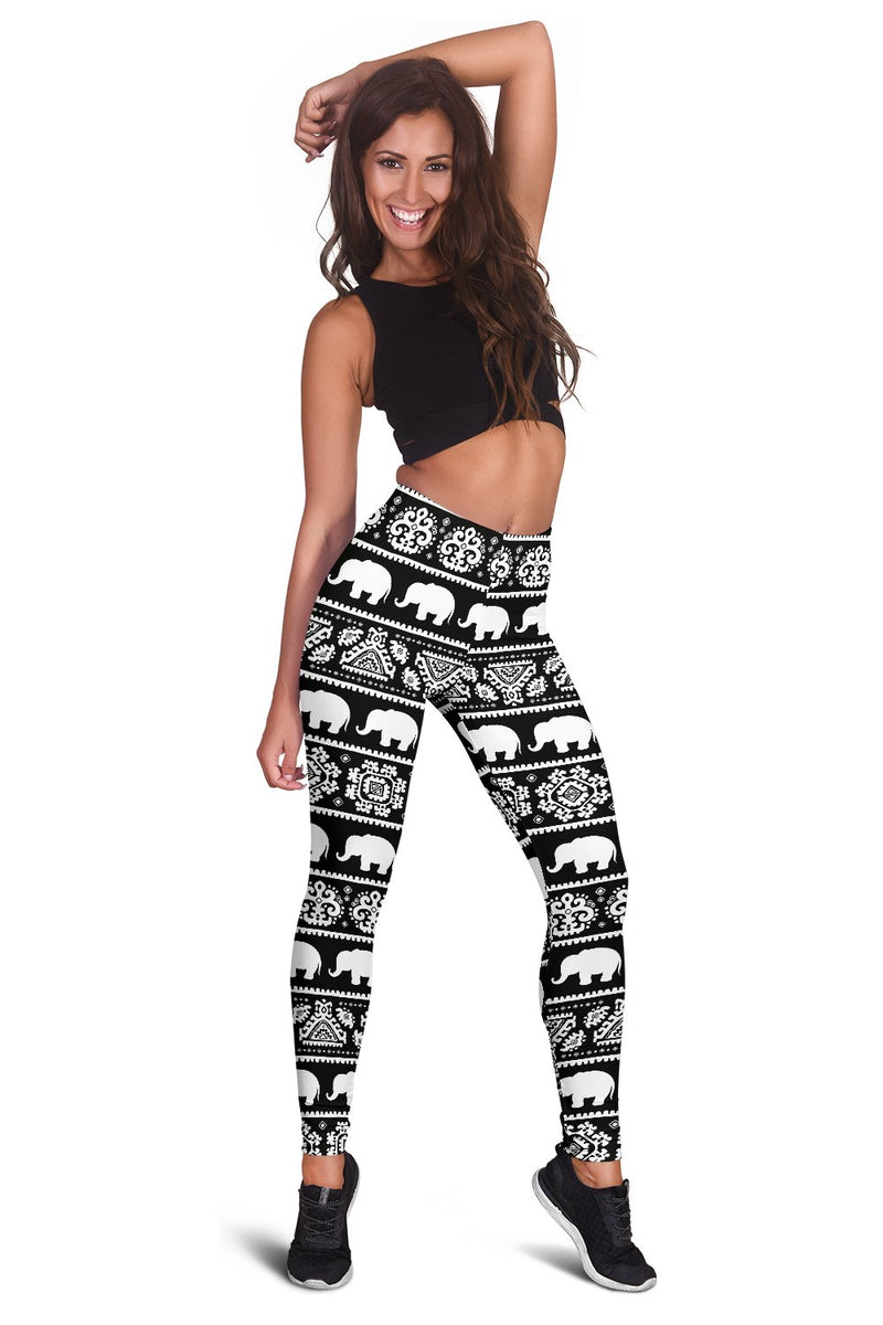 Elephant Pattern Women Leggings