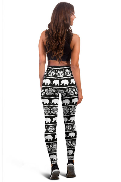 Elephant Pattern Women Leggings