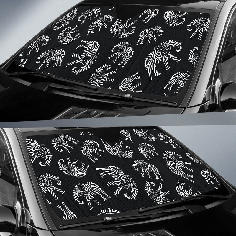 Elephant Tribal Car Sun Shade-JorJune