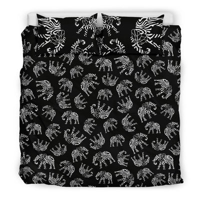 Elephant Tribal Duvet Cover Bedding Set