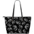 Elephant Tribal Large Leather Tote Bag