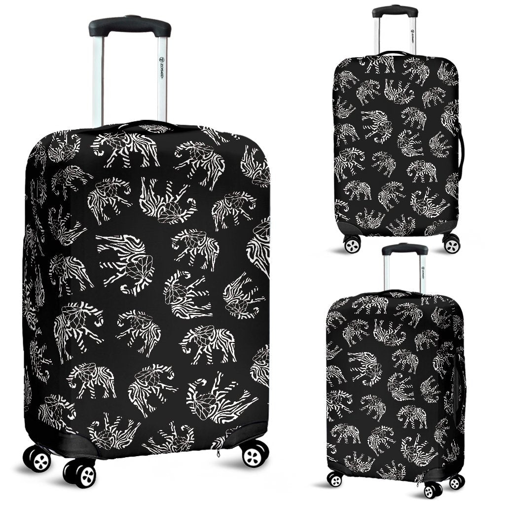 Elephant Tribal Luggage Cover Protector