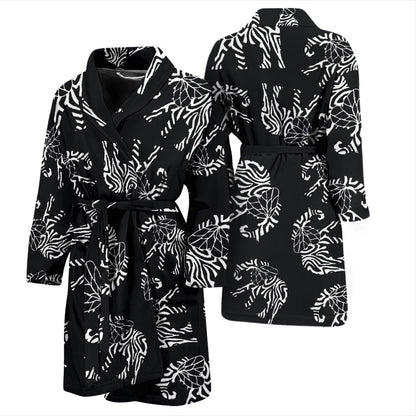 Elephant Tribal Men Bath Robe