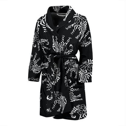 Elephant Tribal Men Bath Robe