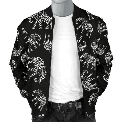 Elephant Tribal Men Casual Bomber Jacket