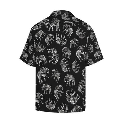 Elephant Tribal Men Hawaiian Shirt