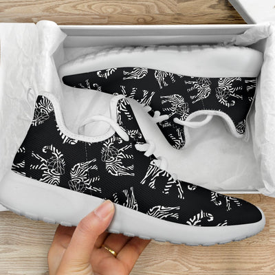 Elephant Tribal Mesh Knit Sneakers Shoes