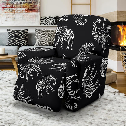 Elephant Tribal Recliner Slipcover-JORJUNE.COM