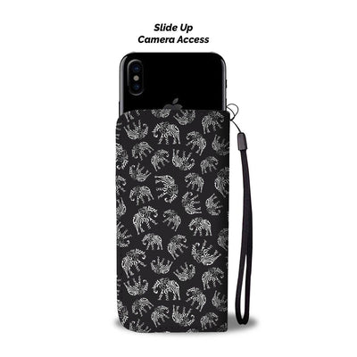 Elephant Tribal Wallet Phone Case